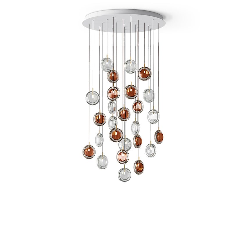 Lens Round Chandelier - Vakkerlight
