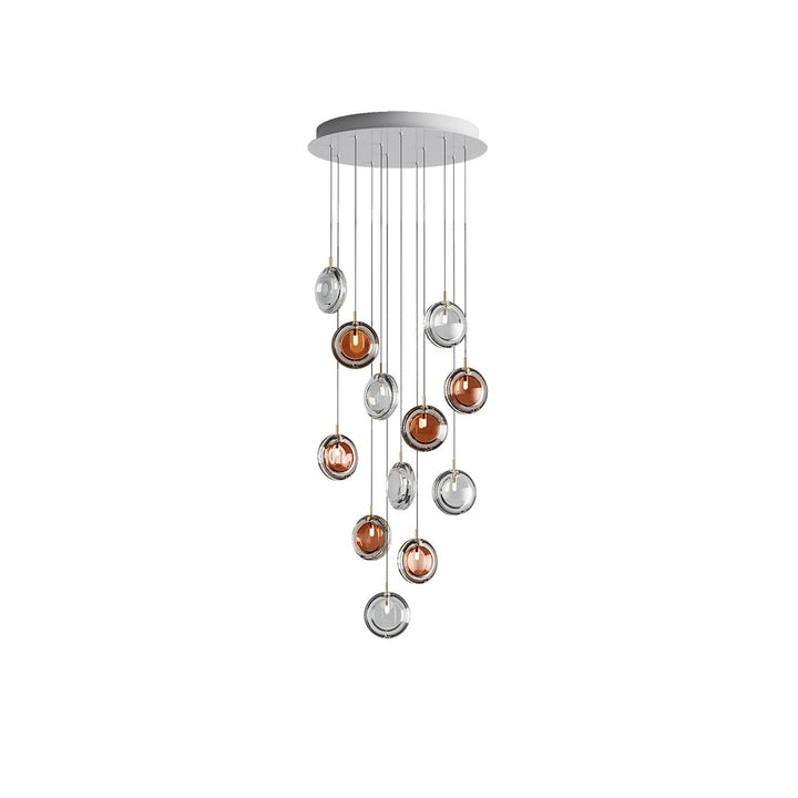 Lens Round Chandelier - Vakkerlight