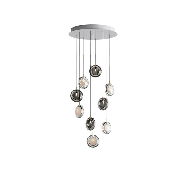 Lens Round Chandelier - Vakkerlight