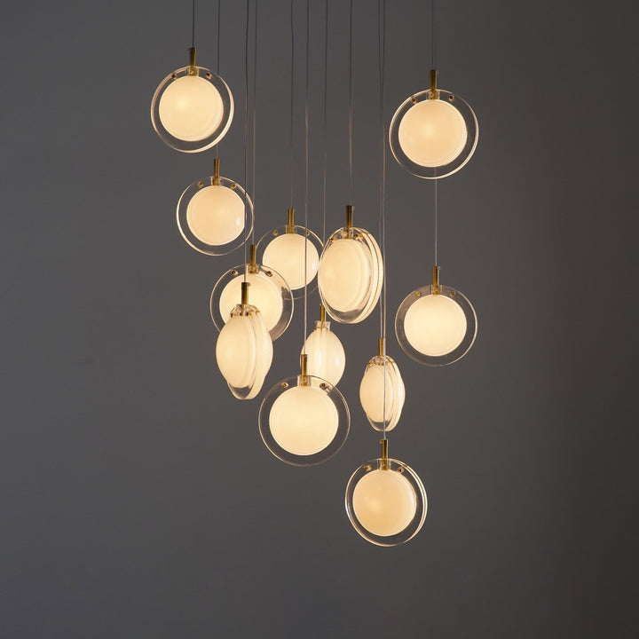 Lens Round Chandelier - Vakkerlight