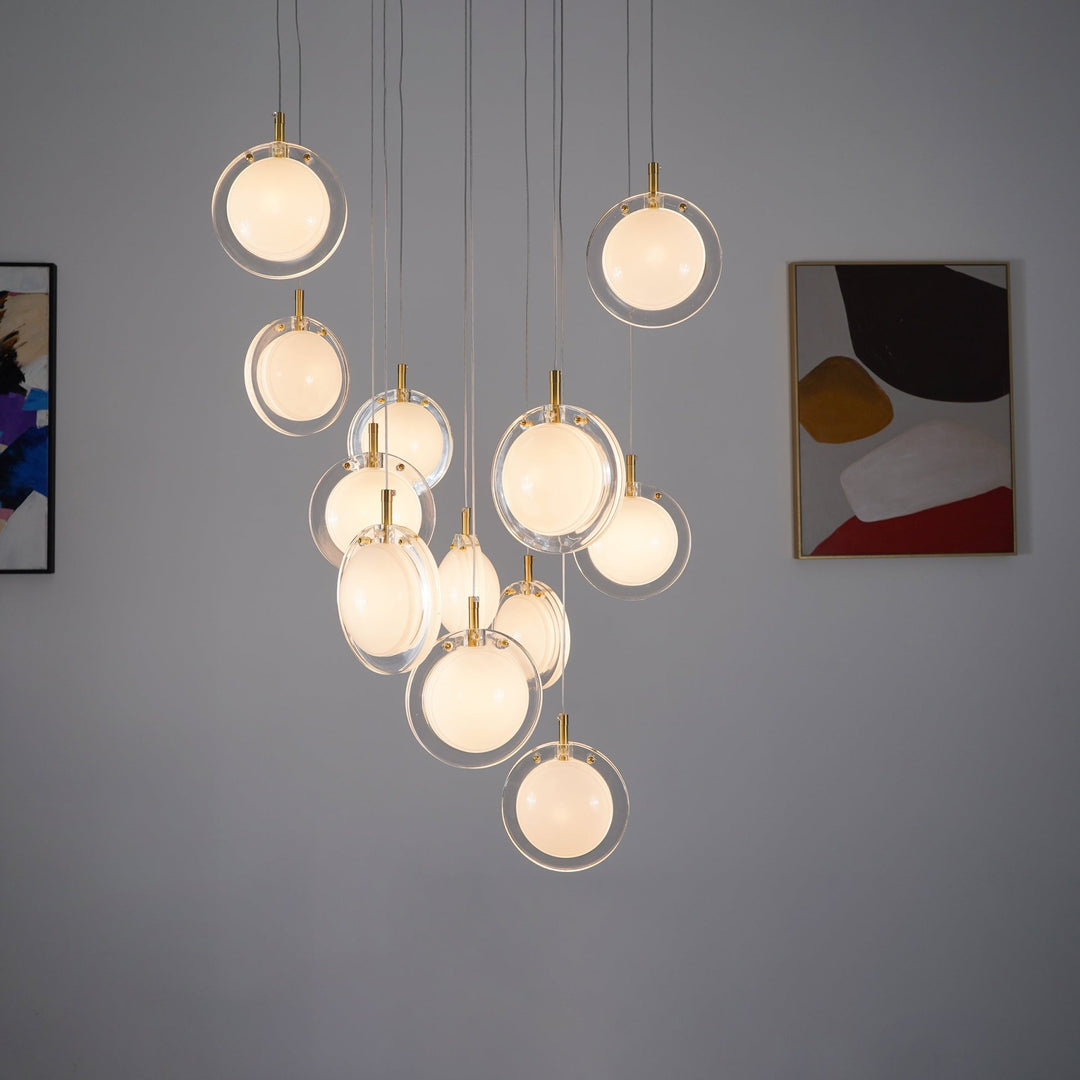 Lens Round Chandelier - Vakkerlight
