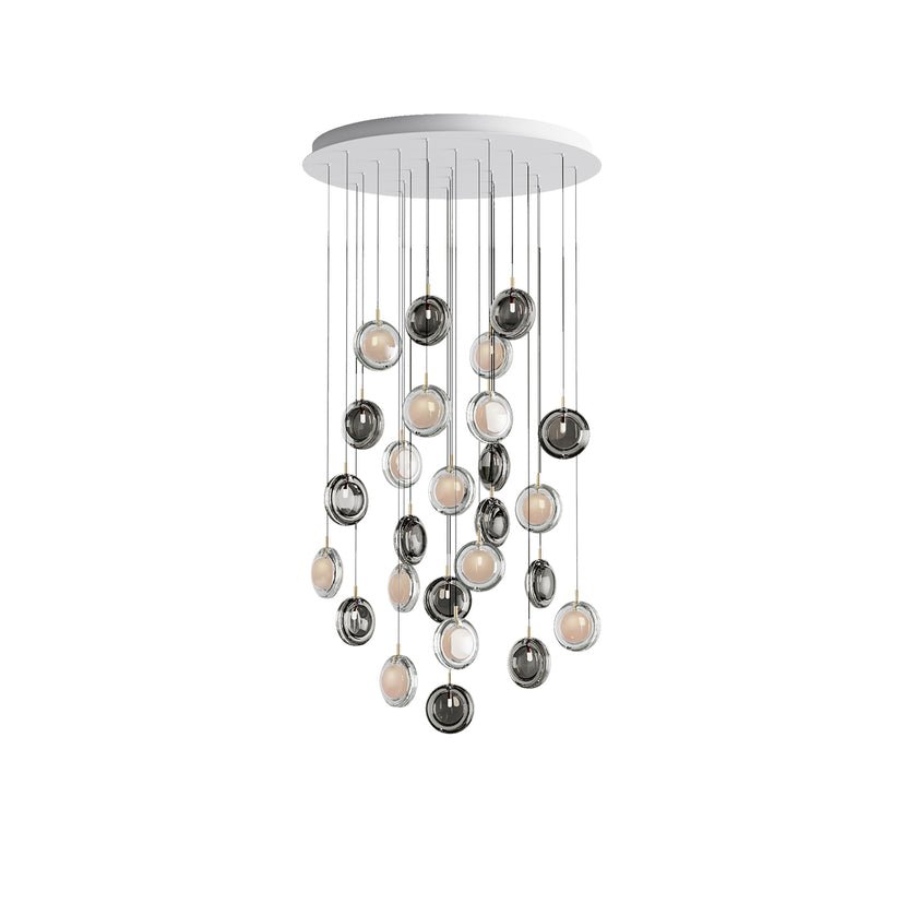 Lens Round Chandelier - Vakkerlight
