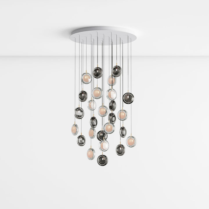 Lens Round Chandelier - Vakkerlight