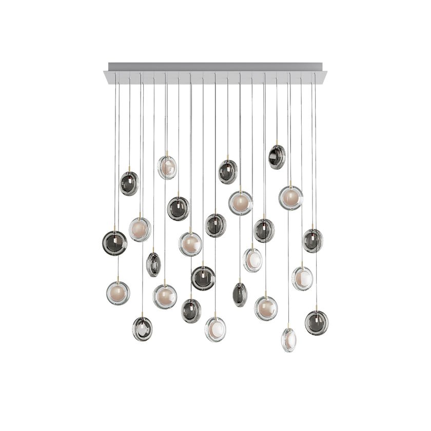 Lens Round Chandelier - Vakkerlight
