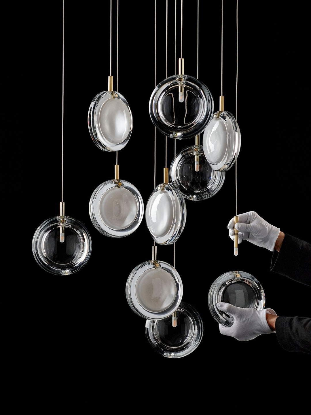 Lens Round Chandelier - Vakkerlight