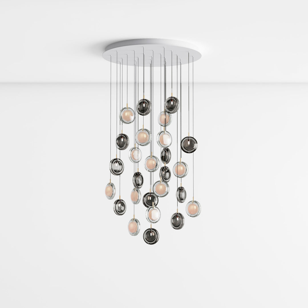 Lens Round Chandelier - Vakkerlight