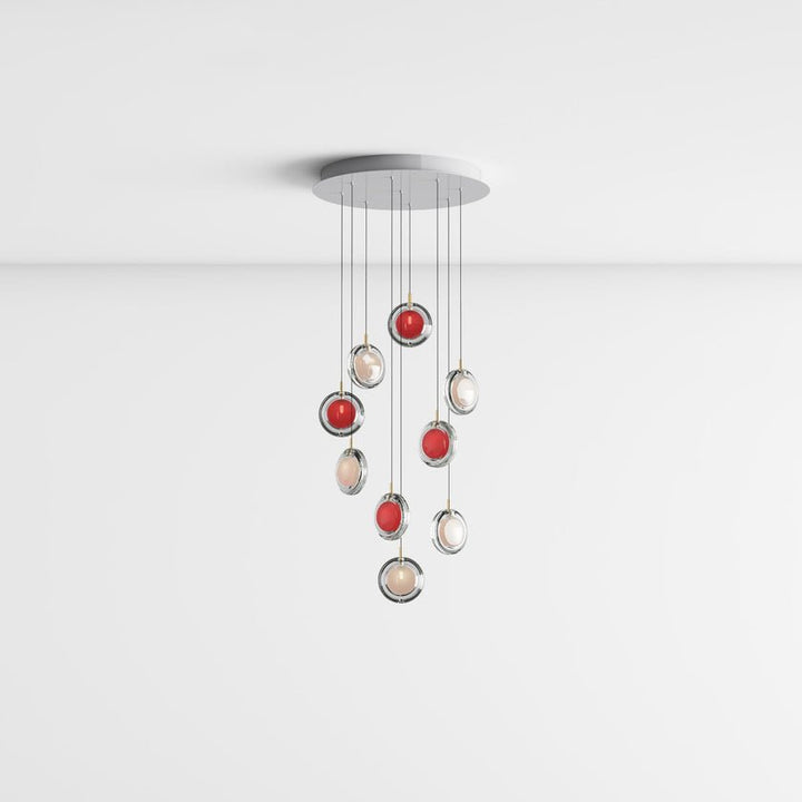 Lens Round Chandelier - Vakkerlight