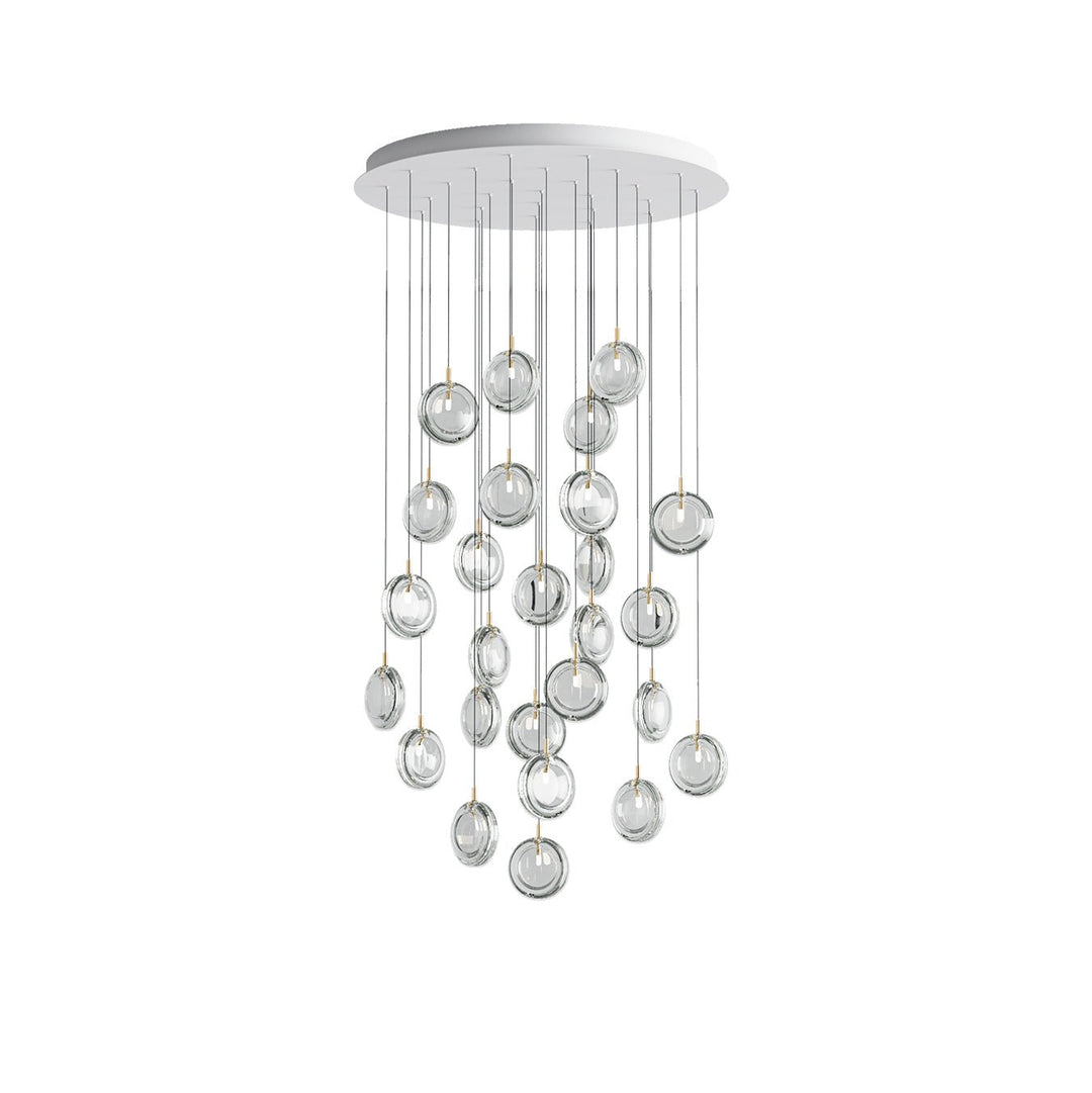 Lens Round Chandelier - Vakkerlight