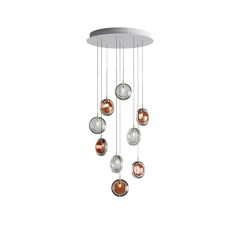 Lens Round Chandelier - Vakkerlight