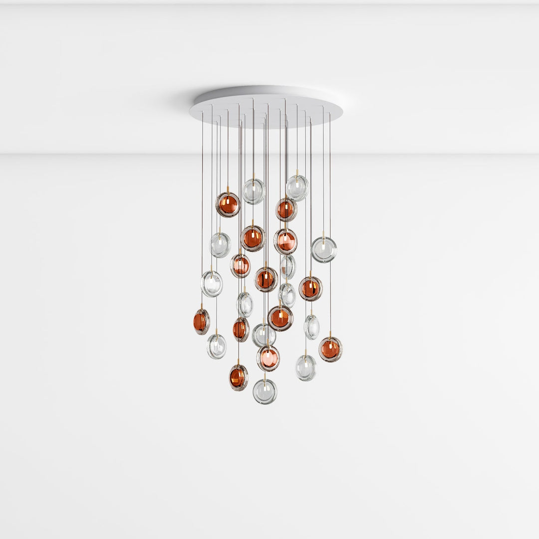 Lens Round Chandelier - Vakkerlight