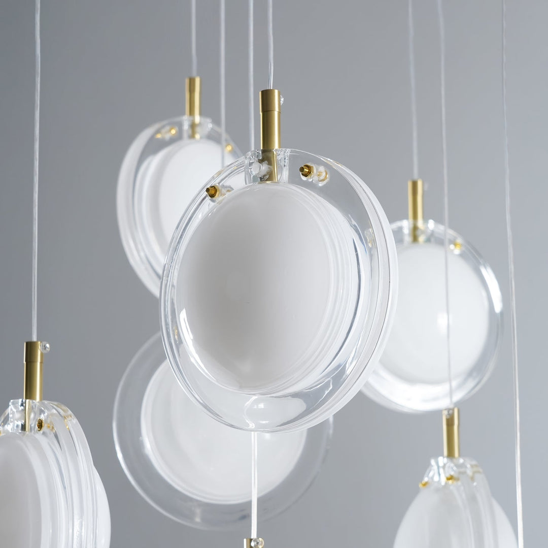 Lens Round Chandelier - Vakkerlight