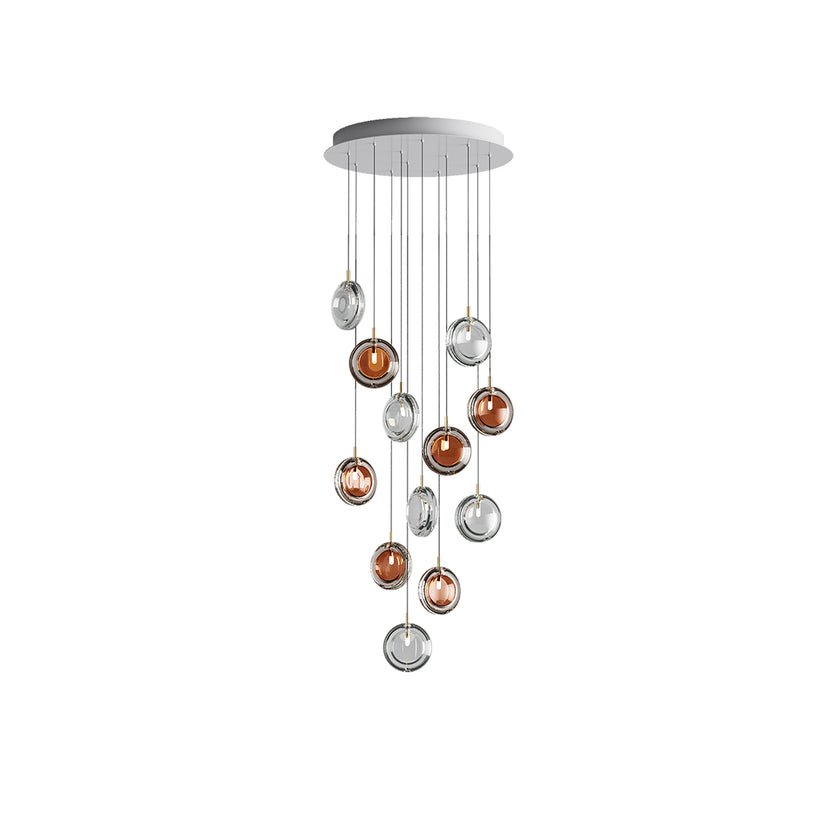 Lens Round Chandelier - Vakkerlight