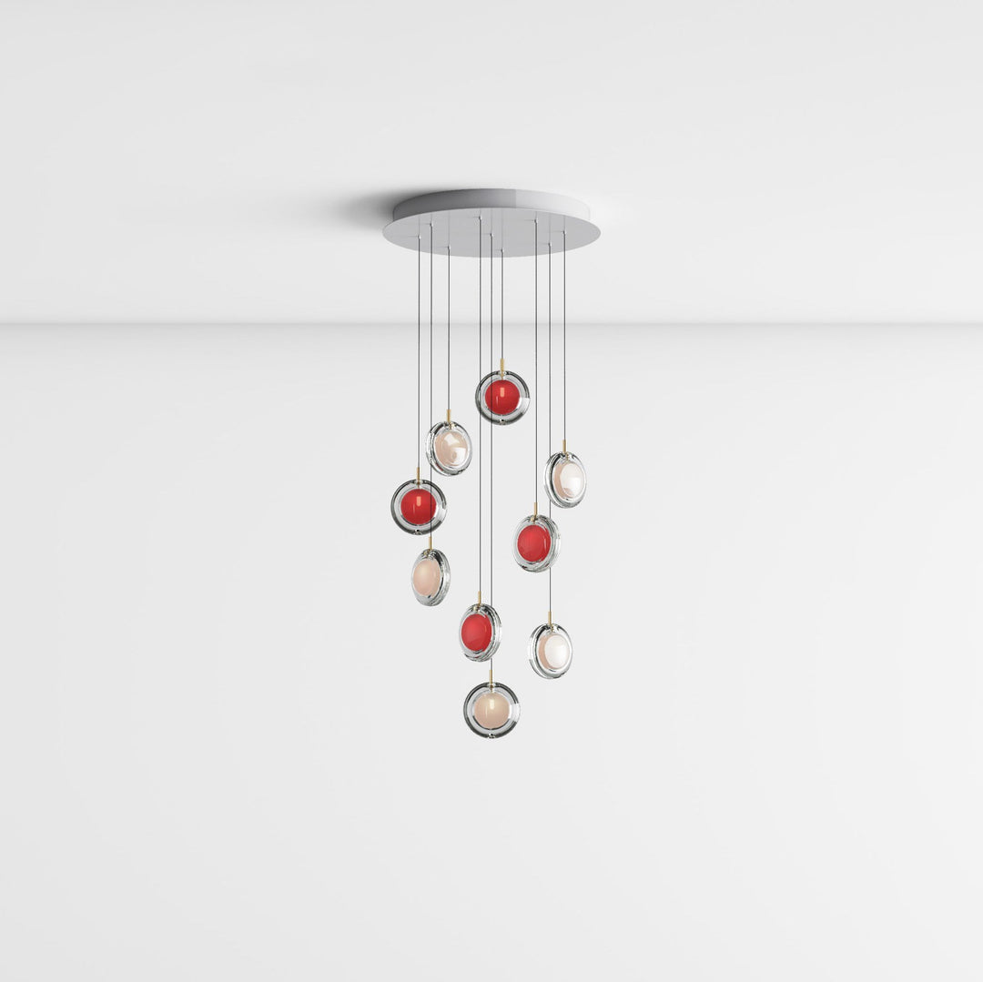 Lens Round Chandelier - Vakkerlight