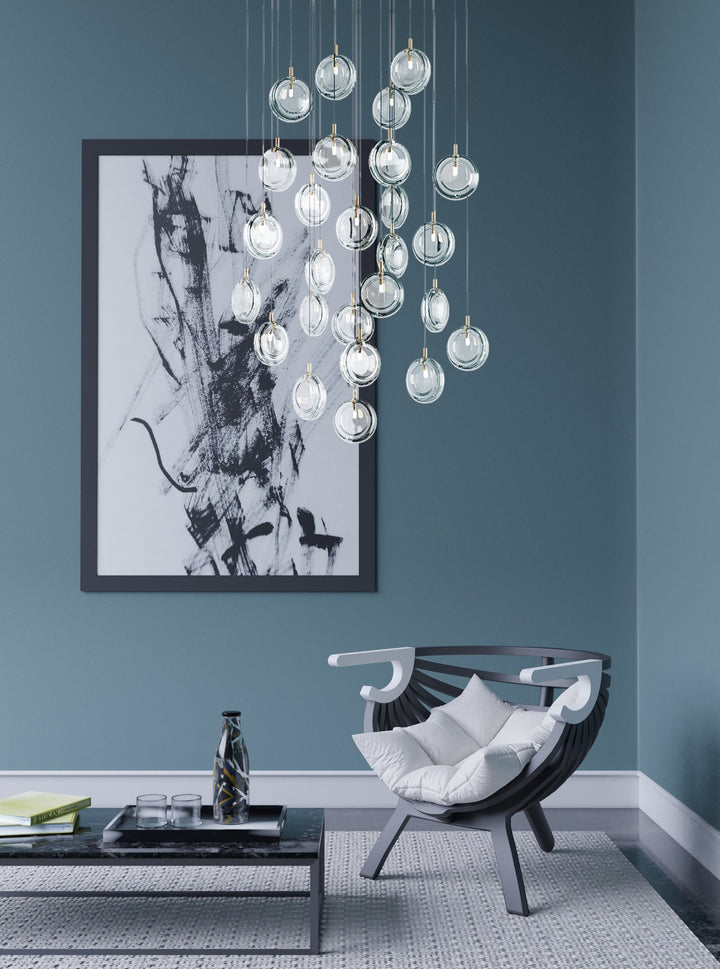 Lens Round Chandelier - Vakkerlight