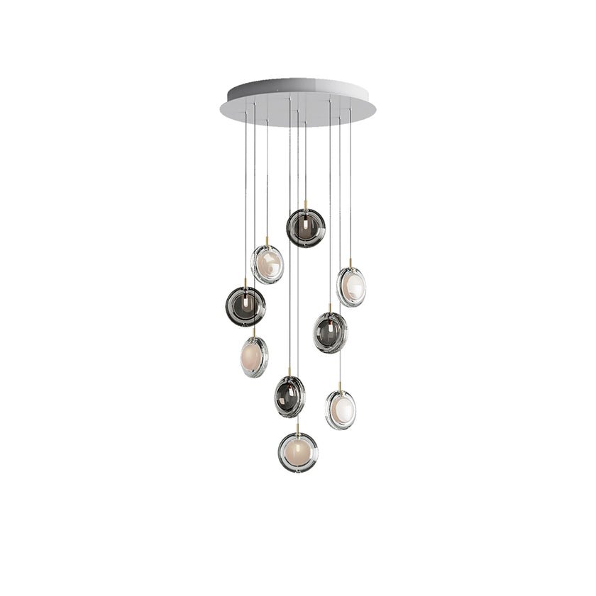 Lens Round Chandelier - Vakkerlight