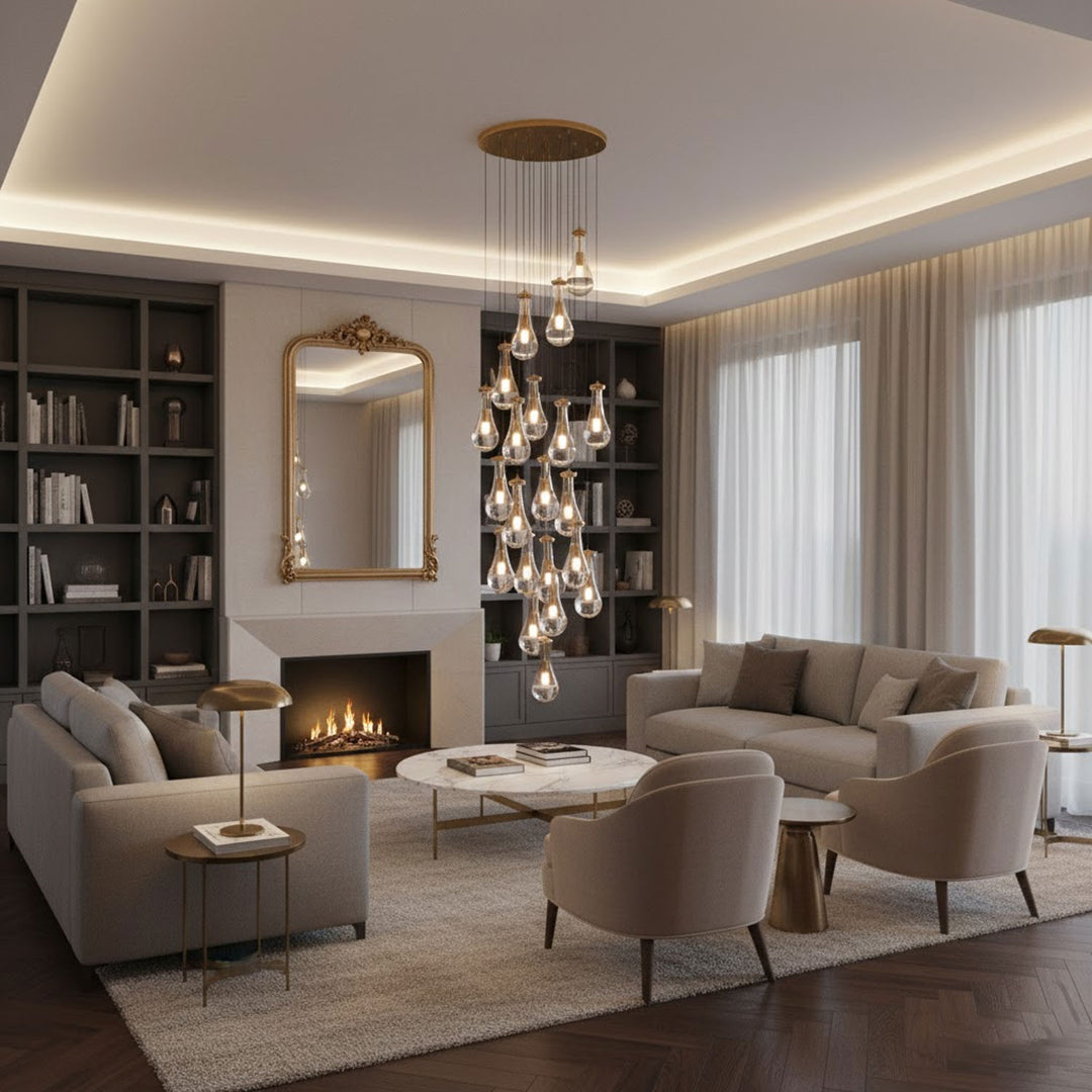 Leontine Glass Pendant Lamp - Vakkerlight