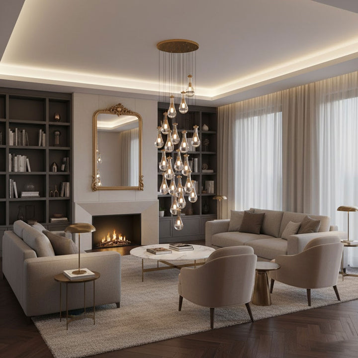 Leontine Glass Pendant Lamp - Vakkerlight