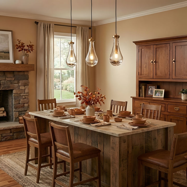 Leontine Glass Pendant Lamp - Vakkerlight