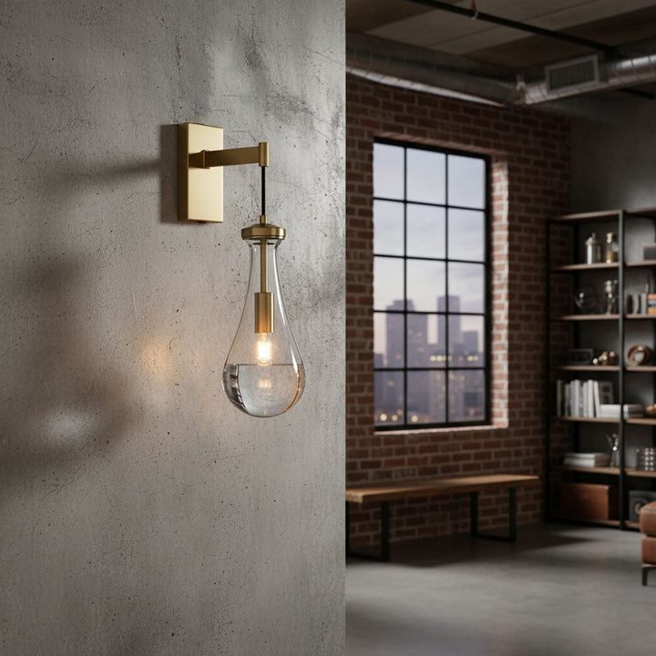 Leontine Glass Wall Lamp - Vakkerlight