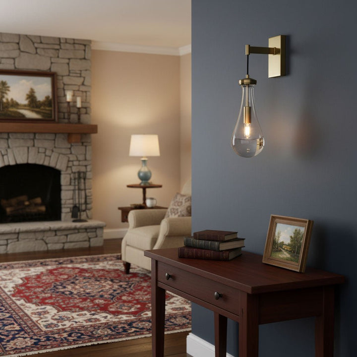 Leontine Glass Wall Lamp - Vakkerlight