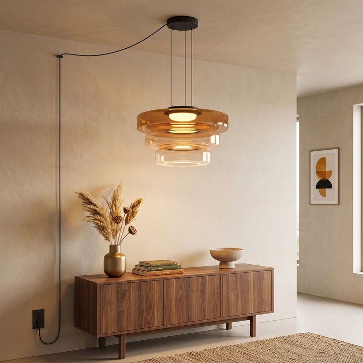 Levels Series Plug-In Pendant Light