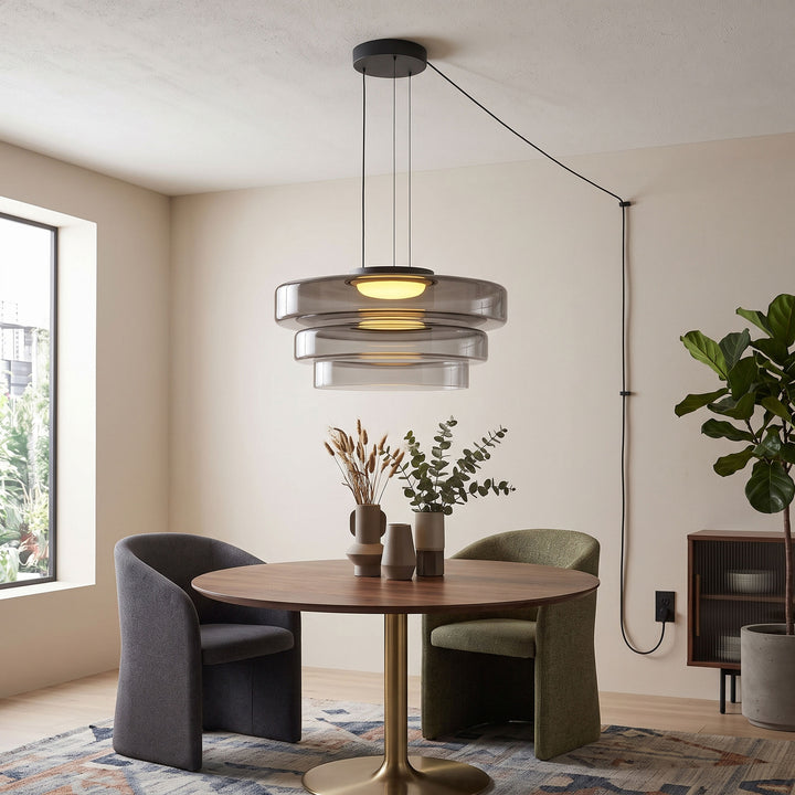 Levels Series Plug-In Pendant Light