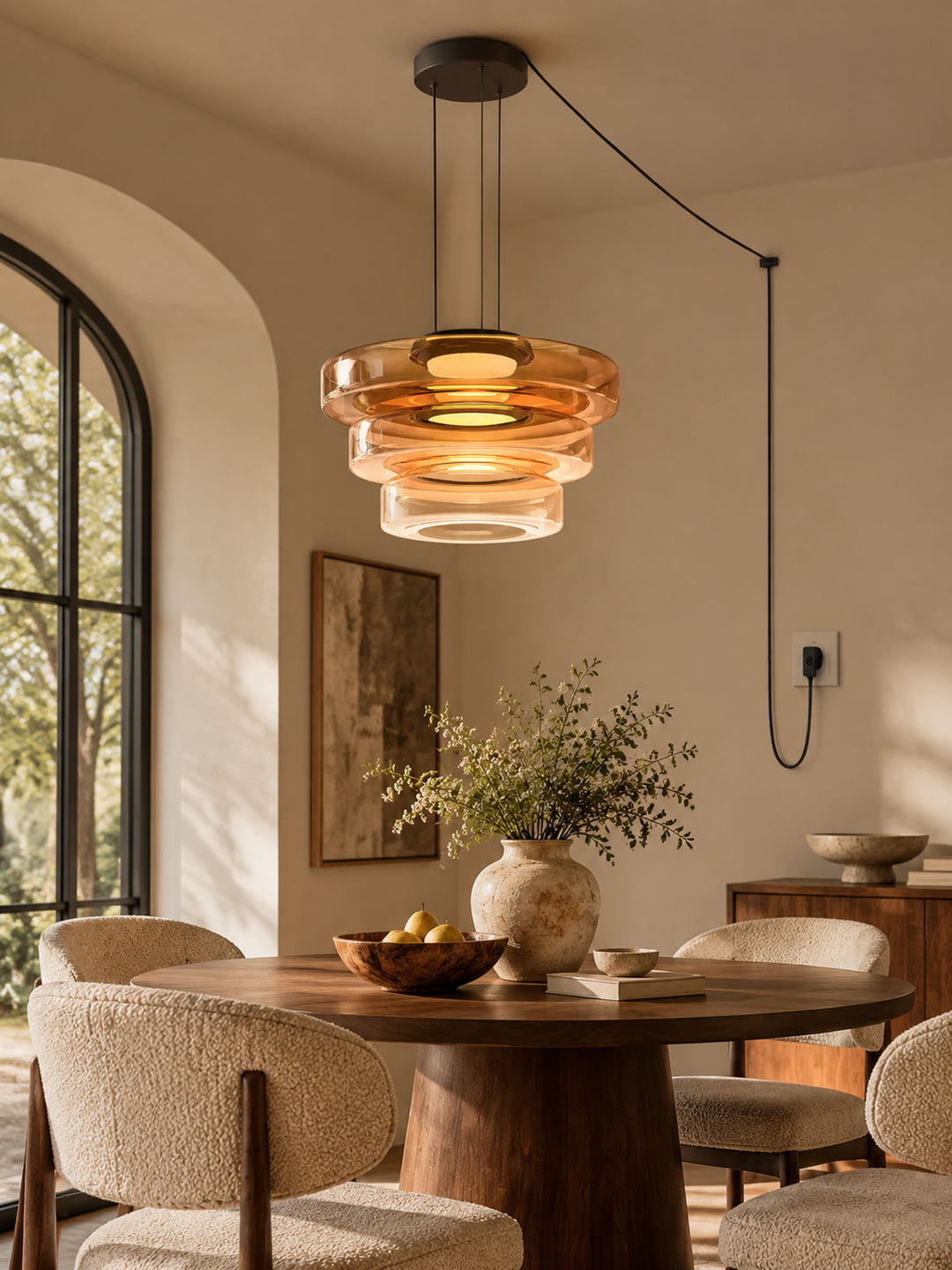 Levels Series Plug-In Pendant Light