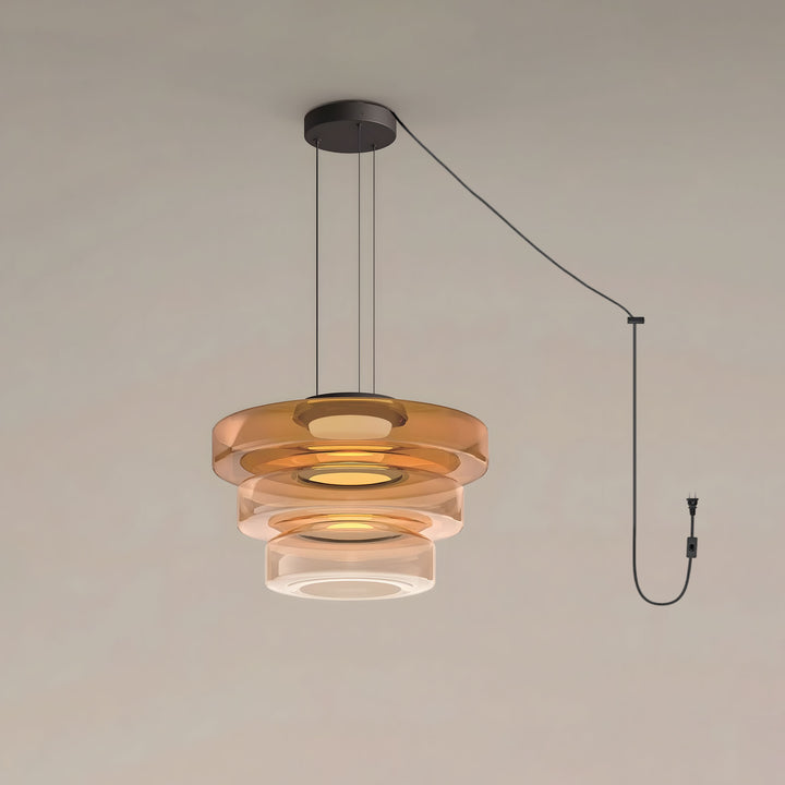 Levels Series Plug-In Pendant Light