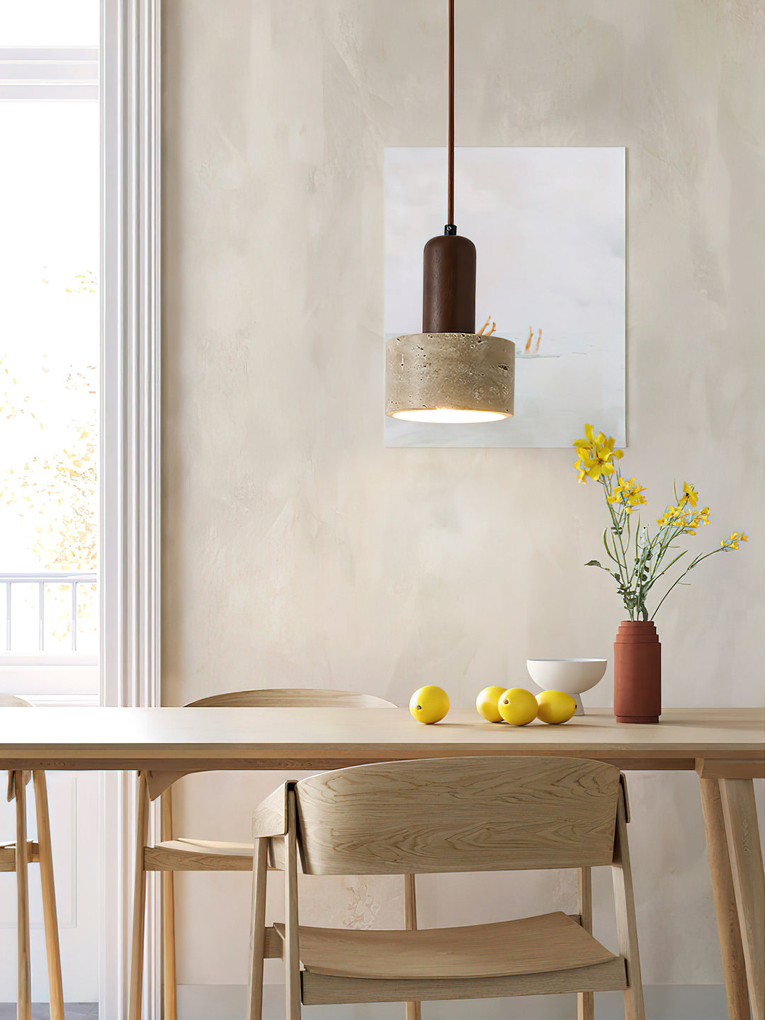 Liam Round Pendant Lamp - Vakkerlight