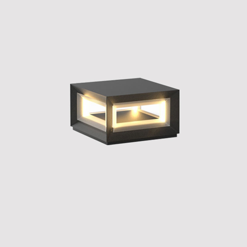 Light Cube Outdoor Post Light - Vakkerlight