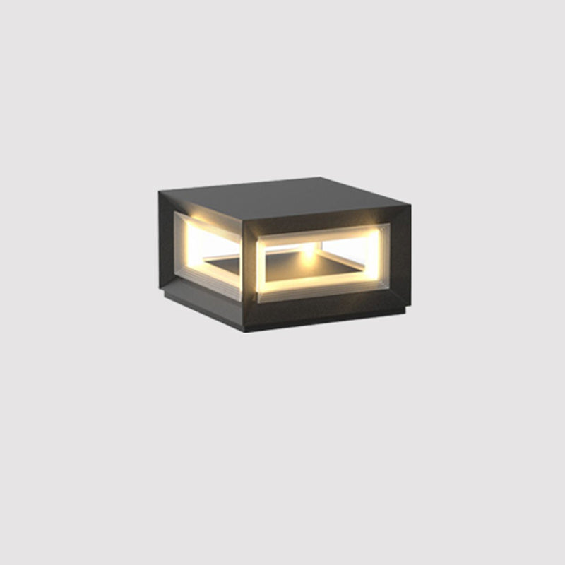 Light Cube Outdoor Post Light - Vakkerlight