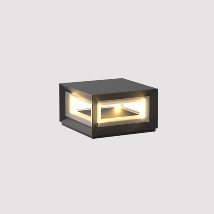 Light Cube Outdoor Post Light - Vakkerlight