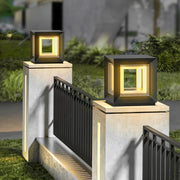 Light Cube Outdoor Post Light - Vakkerlight