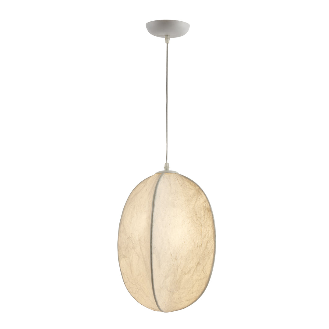 Lilian Silk Sphere Pendant Lamp