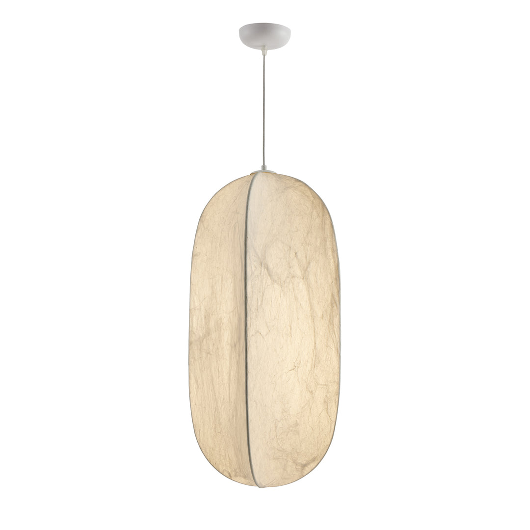 Lilian Silk Sphere Pendant Lamp