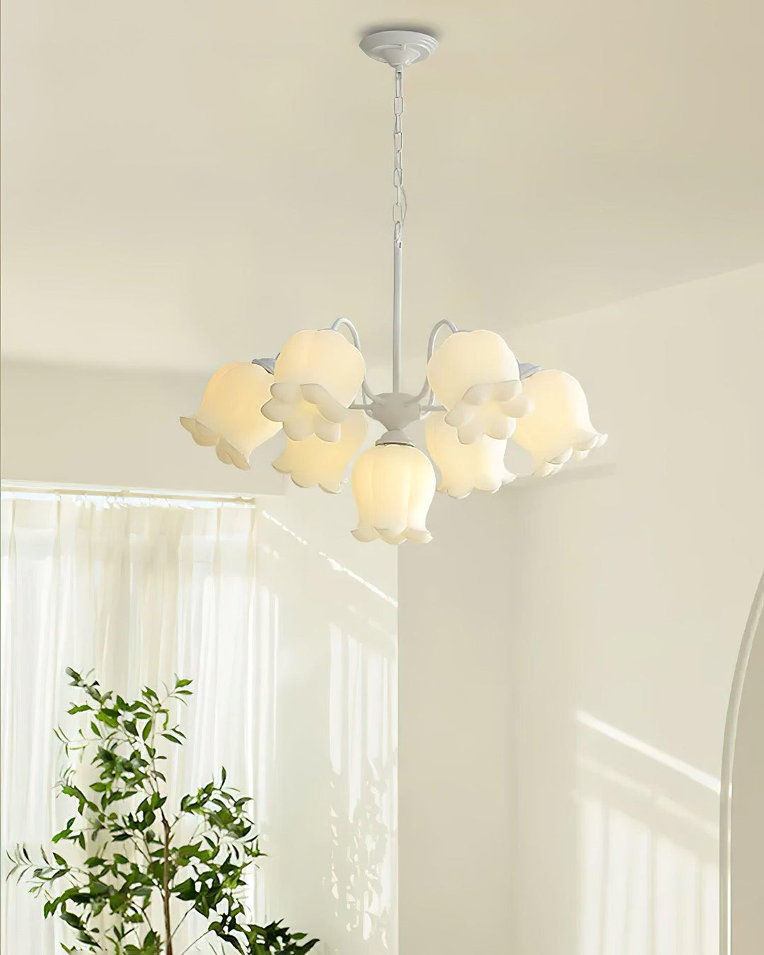 Lilium Cluster Chandelier - Vakkerlight