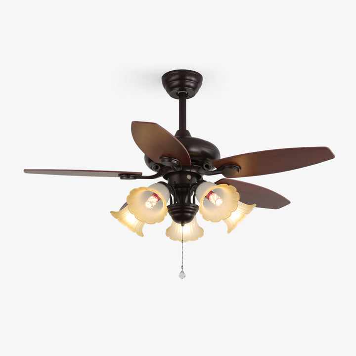 Lily Bloom Ceiling Fan Light - Vakkerlight