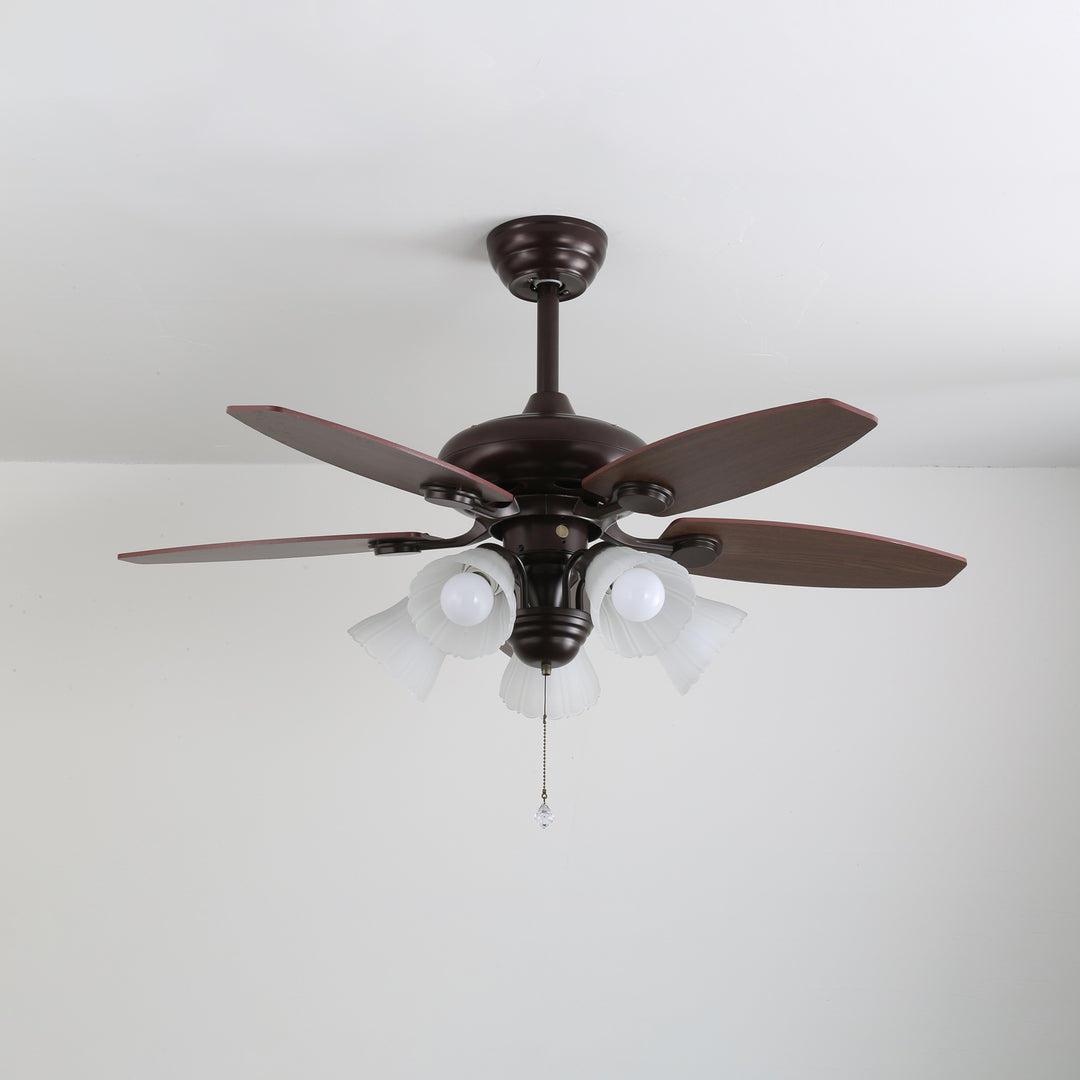Lily Bloom Ceiling Fan Light - Vakkerlight