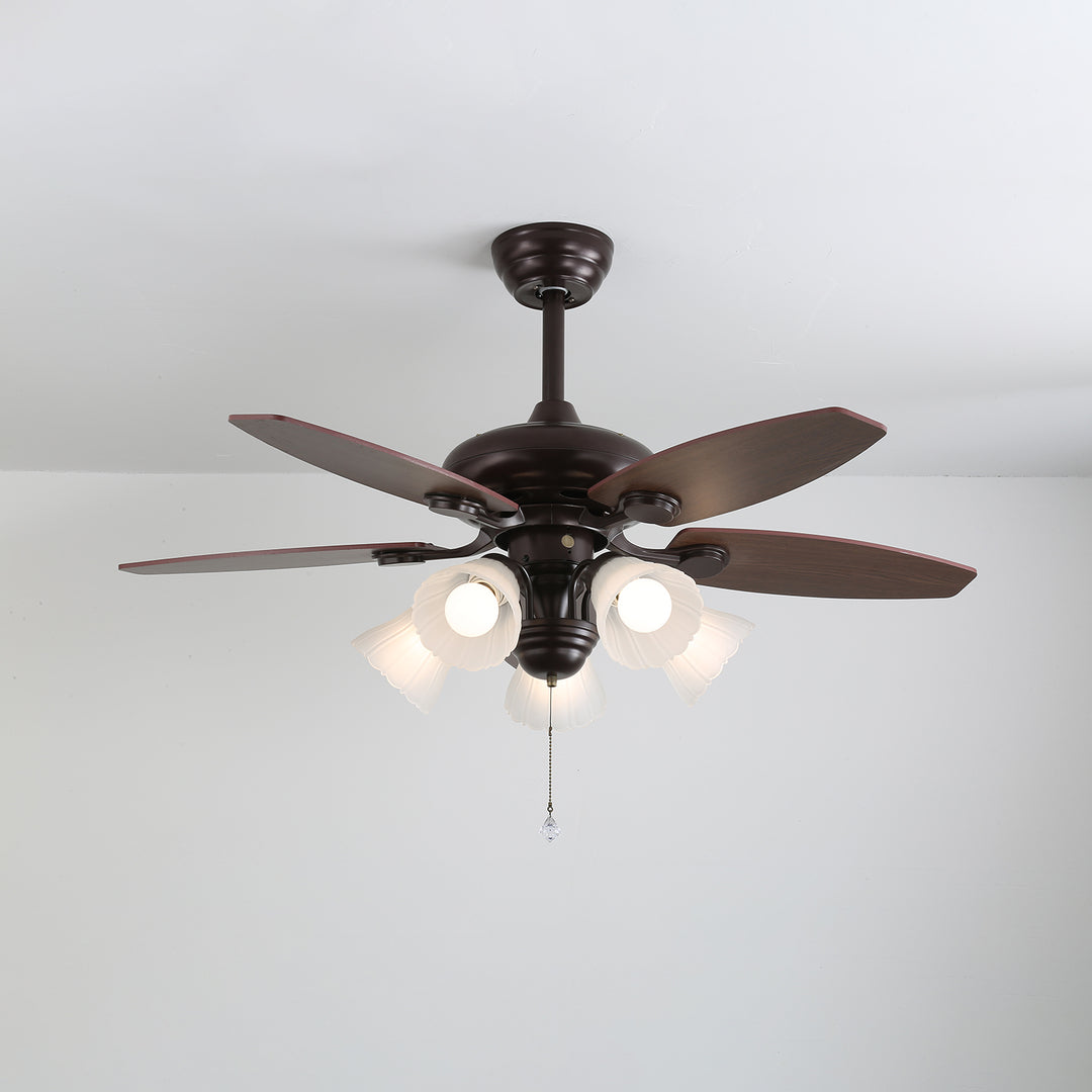 Lily Bloom Ceiling Fan Light - Vakkerlight