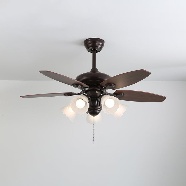 Lily Bloom Ceiling Fan Light - Vakkerlight