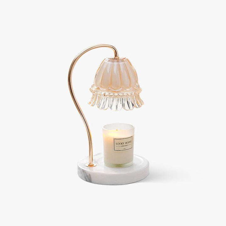 Lily Marble Warmer Table Lamp - Vakkerlight