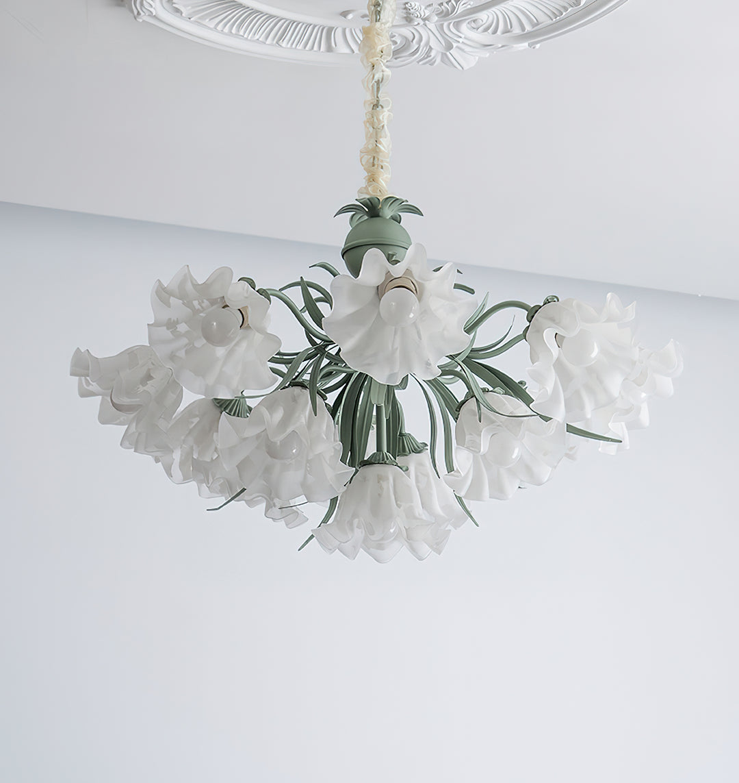 Lily of the Valley Flower Chandelier - Vakkerlight