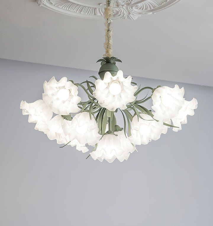 Lily of the Valley Flower Chandelier - Vakkerlight