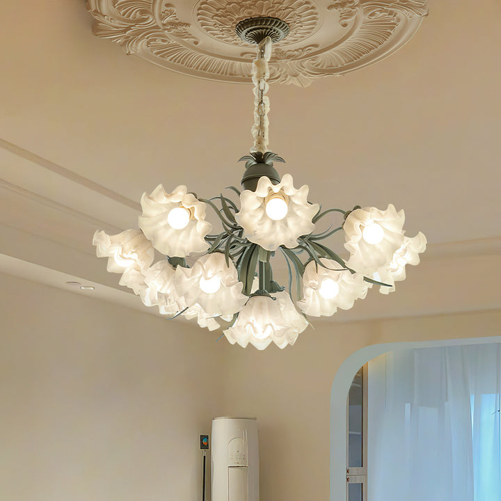 Lily of the Valley Flower Chandelier - Vakkerlight