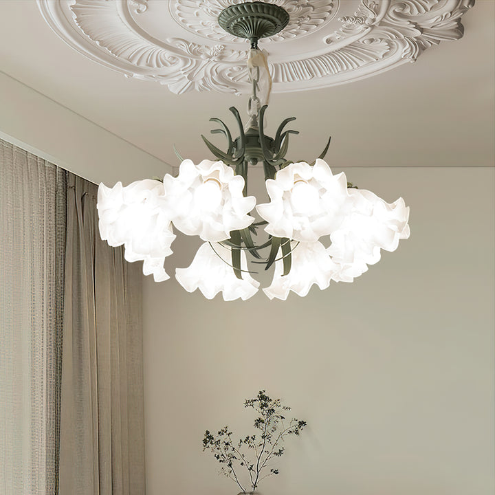 Lily of the Valley Flower Chandelier - Vakkerlight