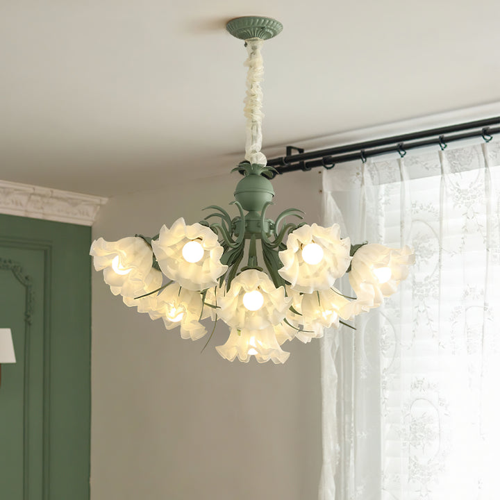 Lily of the Valley Flower Chandelier - Vakkerlight