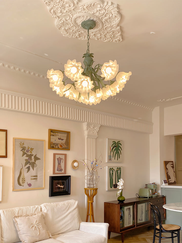 Lily of the Valley Flower Chandelier - Vakkerlight