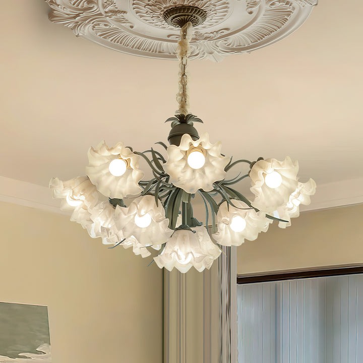 Lily of the Valley Flower Chandelier - Vakkerlight