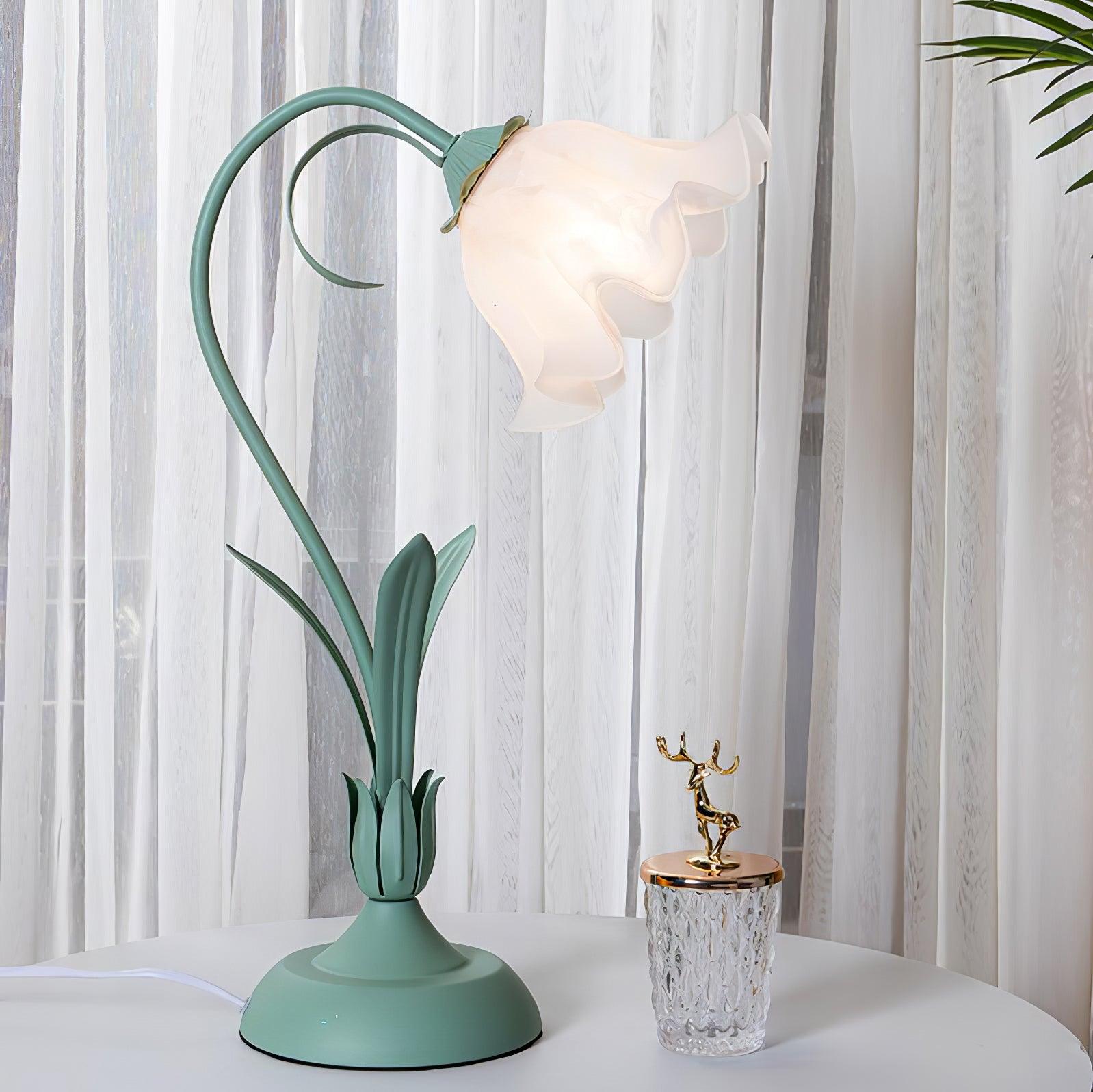 Sofyee Original Lily of The Valley Lamp/Beautiful Blessing/Original Night  Light/Natural Beauty/Fairy Lamp/Original Handmade Lamp (Finished Battery)
