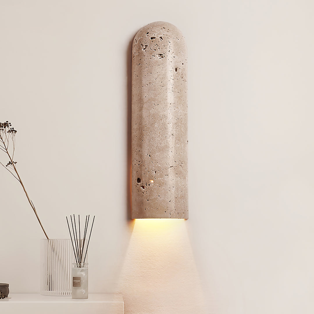 Lina Travertine Wall Light - Vakkerlight